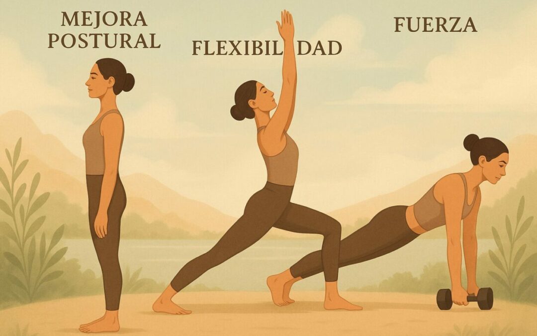 LA TRIADA PARA UNA VIDA PLENA Y SALUDABLE: Mejora postural, flexibilidad y fuerza